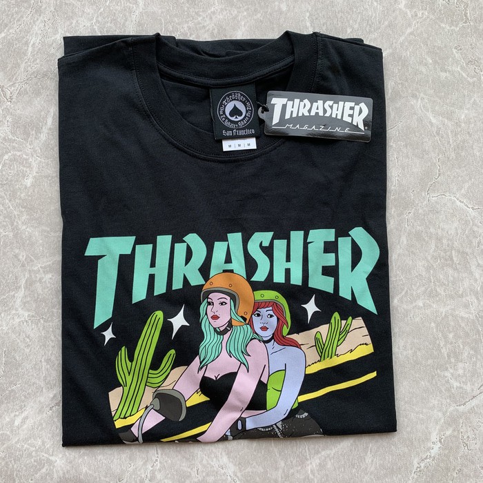 DVS0019 Thrasher Babes Tshirt FULLTAG ORI BM