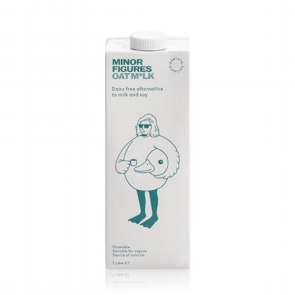 

Minor Figures Oat M*lk 1L - Oat Milk (DAIRY-FREE/VEGAN)