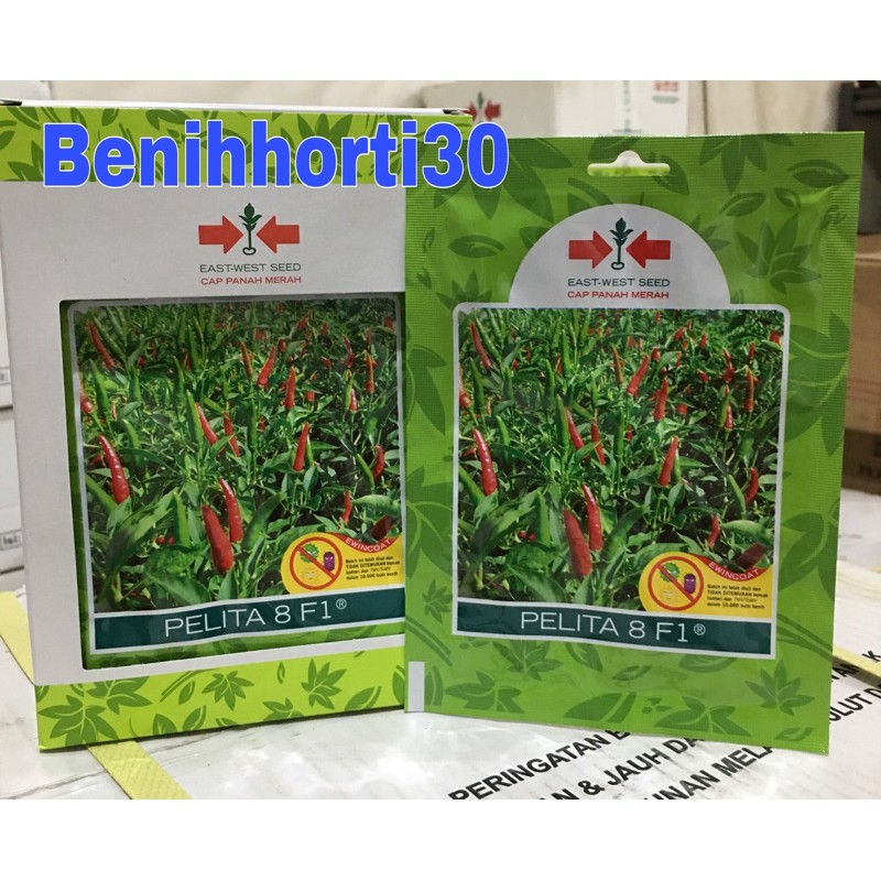 Benih Cabe Rawit Pelita 8 F1 isi 350 butir
