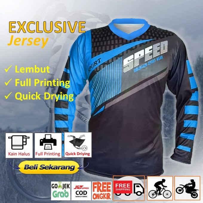 Baju Jersey Sepeda MTB Fox Jersy Sepeda mtb Gowes Gunung Roadbike