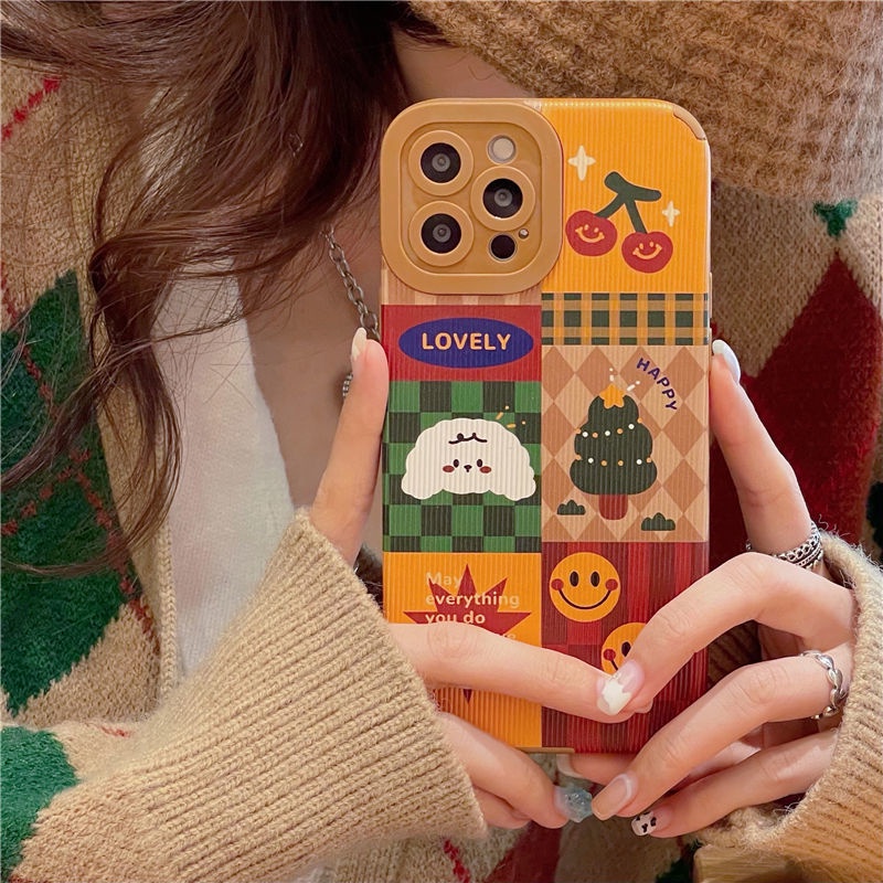 Christmas Tree Pattern For IPhone X Xs Xr XsMax 11 11Pro 11promax 12 12Pro 12ProMax 13 13pro 13promax Silicone  Case Pjsd