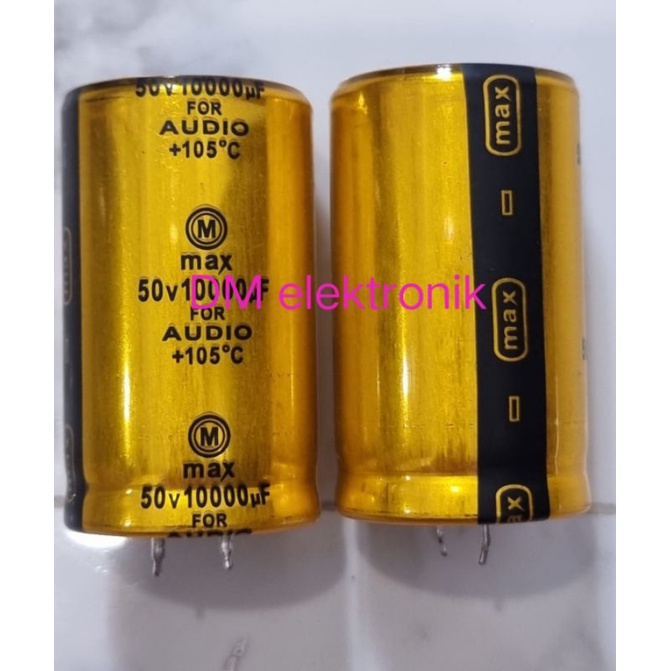 elco 50v 10000uf  max gold