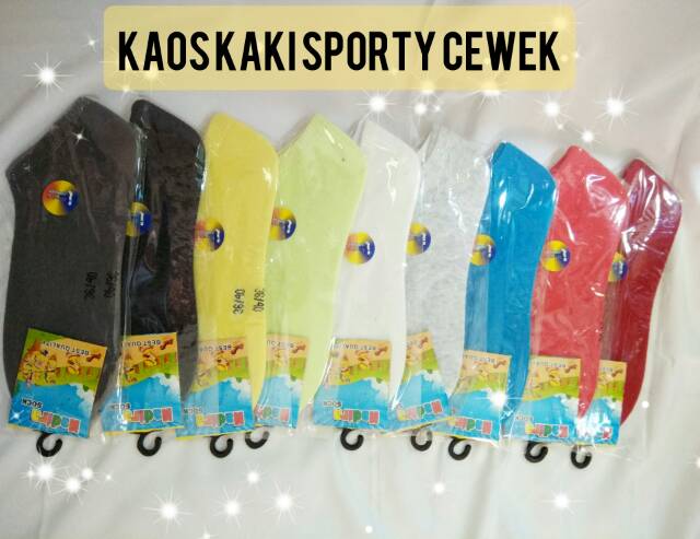 Kaos Kaki Cewek Sporty