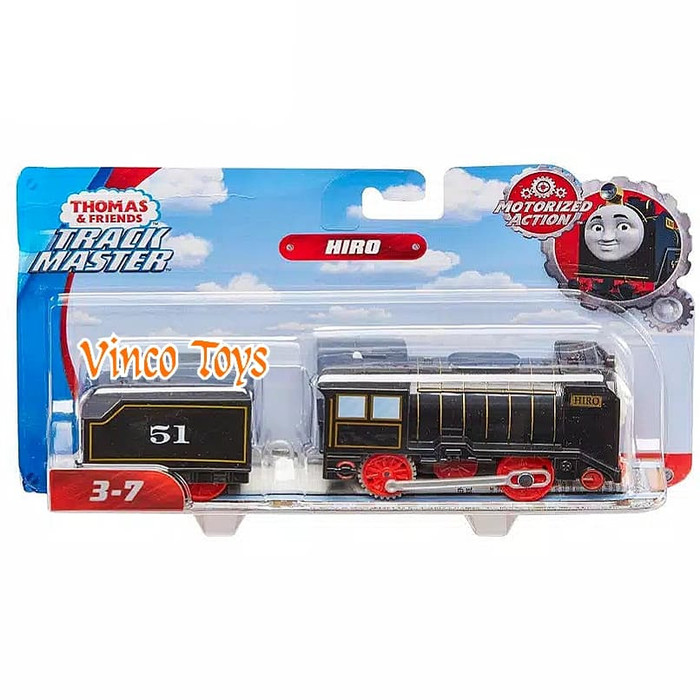 DIECAST MINIATUR DCS710 HIRO THOMAS AND FRIENDS TRACK MASTER MOTORIZED KERETA GANDENG
