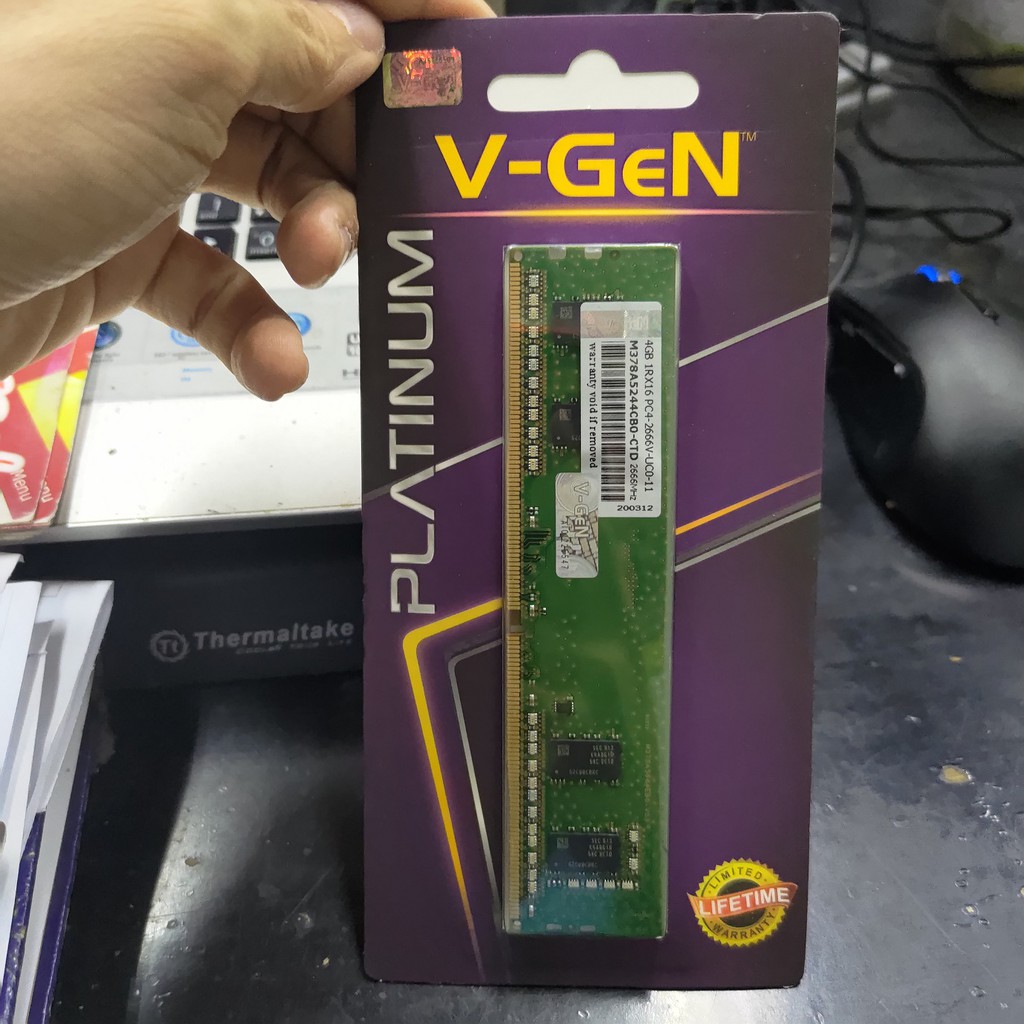 Dimm Vgen V-gen Platinum 4GB DDR4 2666 resmi