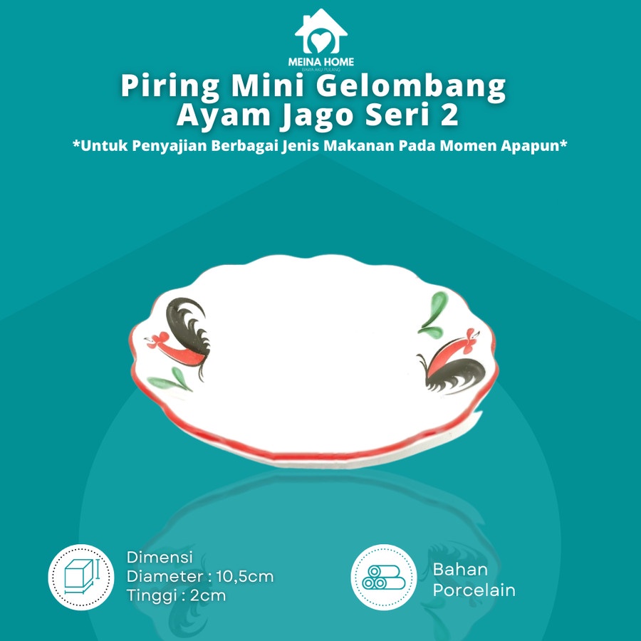 PIRING MAKAN MINI / PIRING BELING KECIL TEMPAT SAMBAL / PIRING SAMBAL