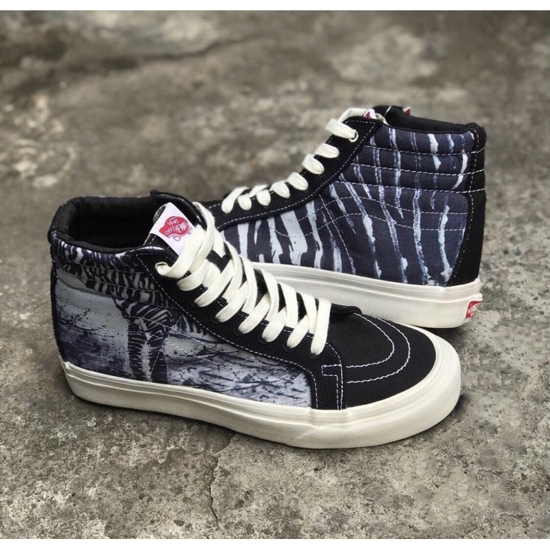 Vans Sk8 Hi LX Zebra x Ralph Steadman