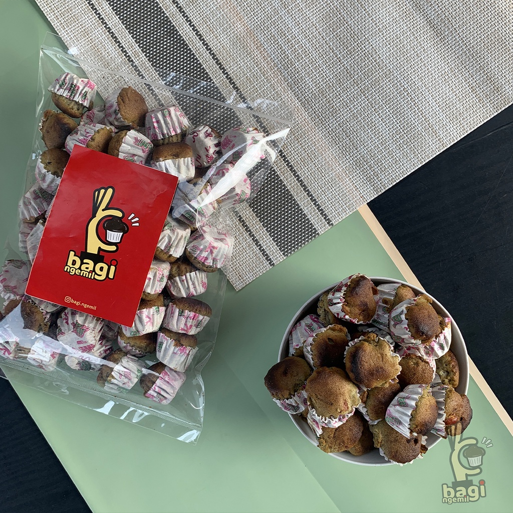 

Kue Brownis Coklat Mini / Kue Brownis Coklat Kering - Bagi Ngemil