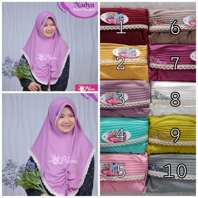 Hijab Nadya By Alena Kids