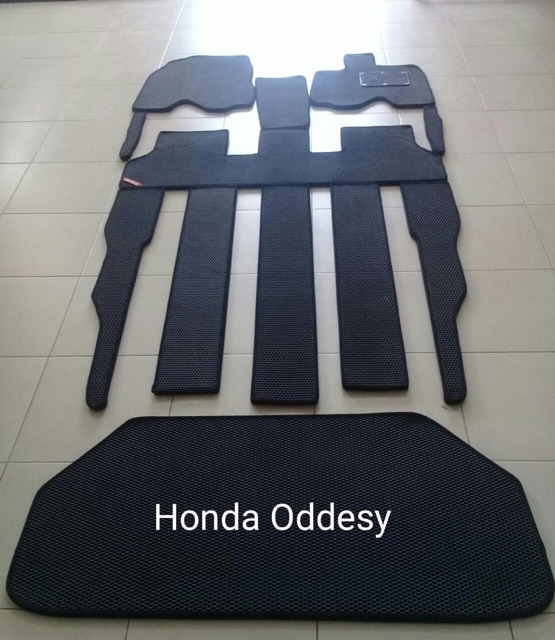 Karpet Mobil Honda Oddesy 2014 Full Bagasi 2 Lapis