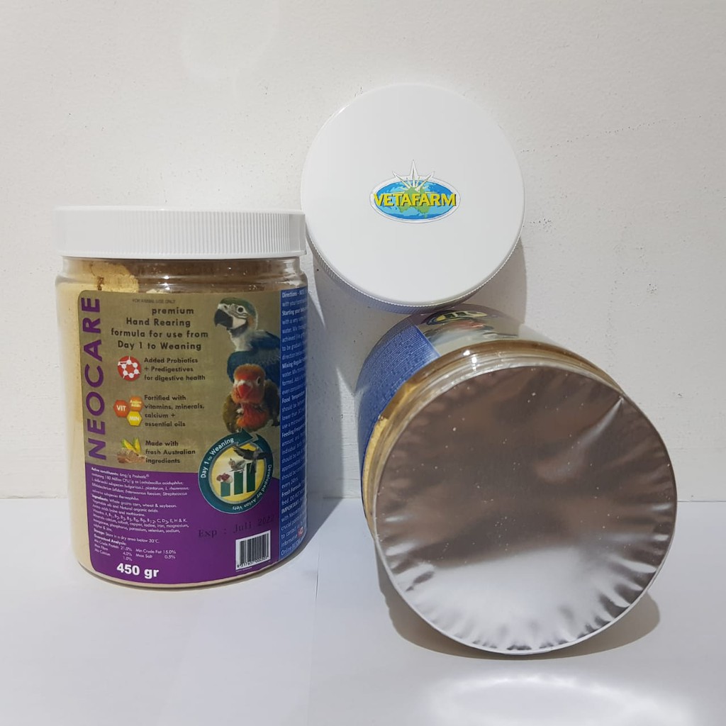 Neocare Vetafarm lolohan import dari Australia / serupa Kaytee - 450 gr