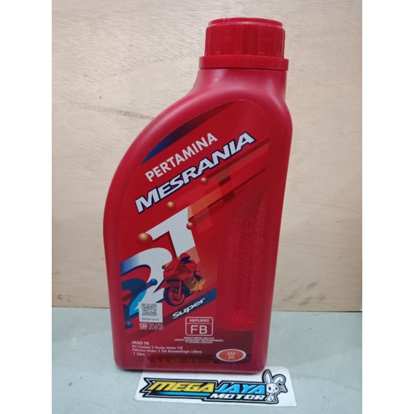 OLI PERTAMINA MESRANIA 2T 1 LITER OLI SAMPING MESRANIA 2T 1 LITER