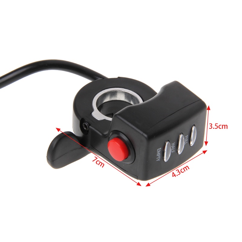 Gro Electric Thumb Handle Twist Throttle Speed Control For Scooter Bike MTB