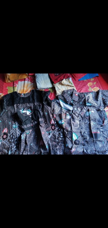 Hem Kemeja Batik Super Jumbo Xxxxl 5l Rihanna Silver Lengan Panjang Dan Pendek