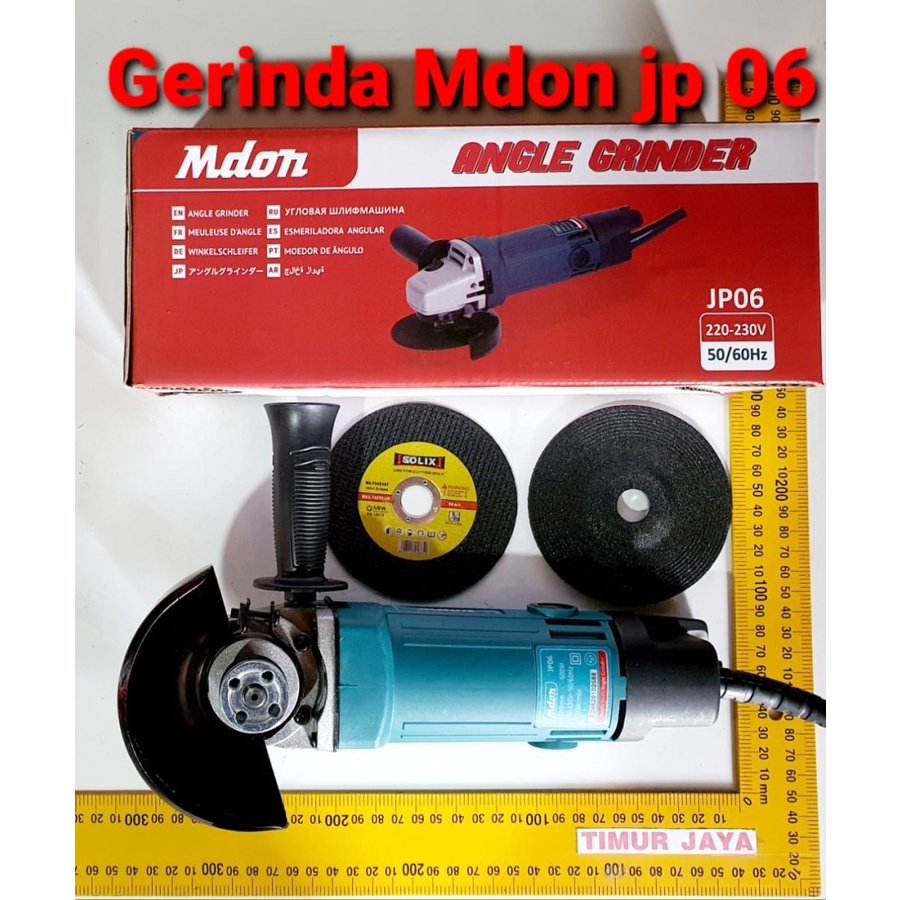 JLD BONUS MATA Mesin GERINDA Tangan Angle Grinder kenmaster ryu maktec