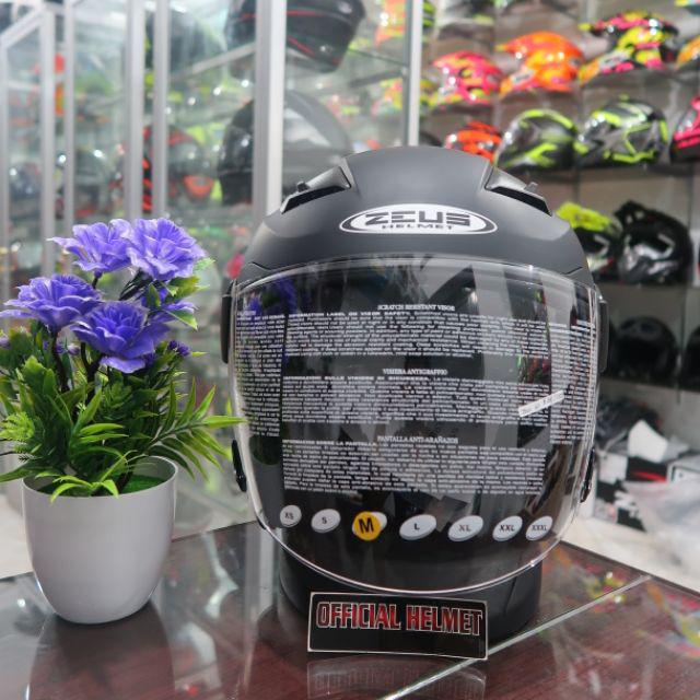HELM ZEUS 611 Black Doff-M