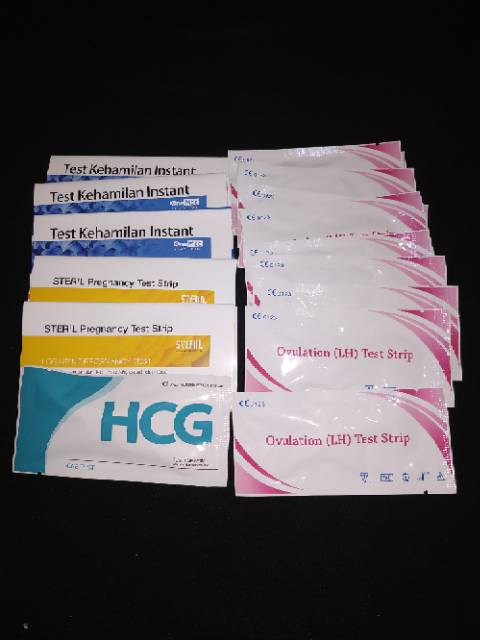 10 Ovulation LH Test Strip 6 Test Hamil