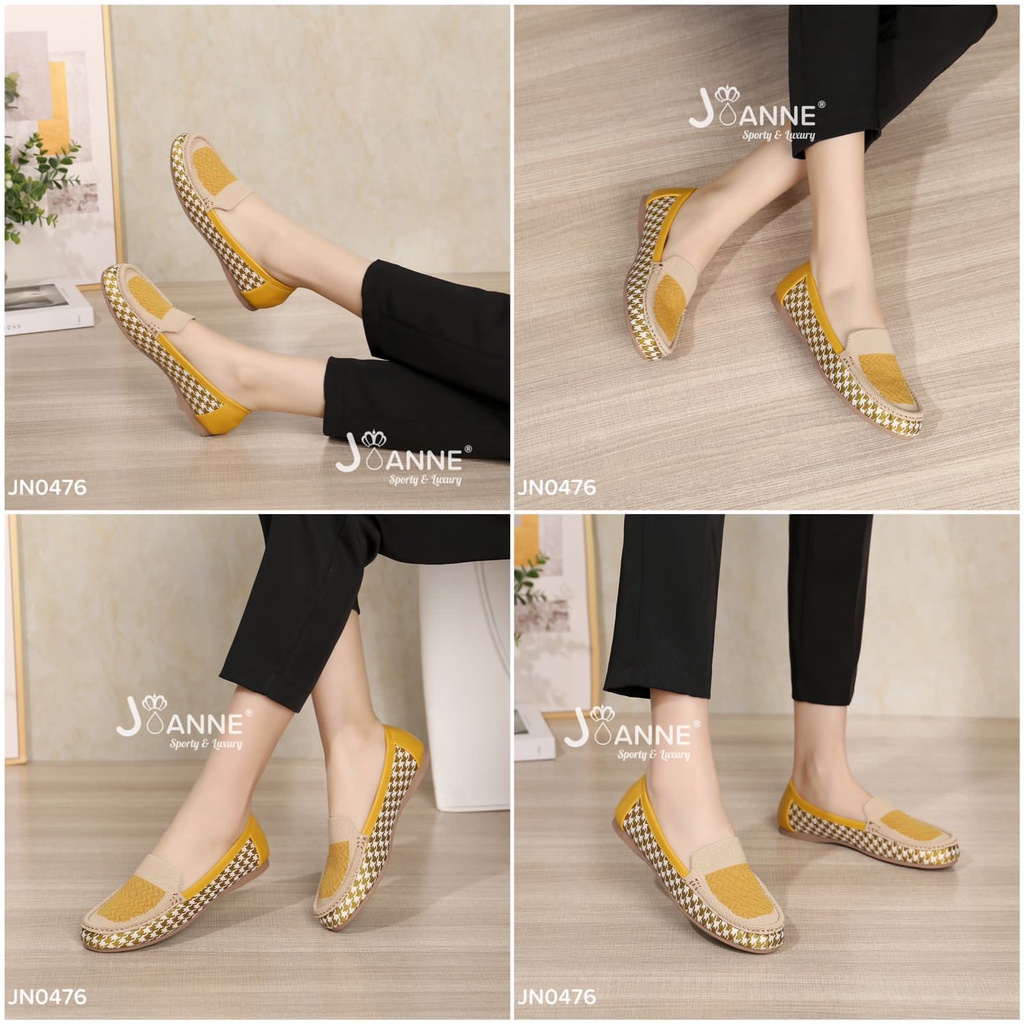 JOANNE Comfy Loafers Shoes #JN0476 ORIGINAL