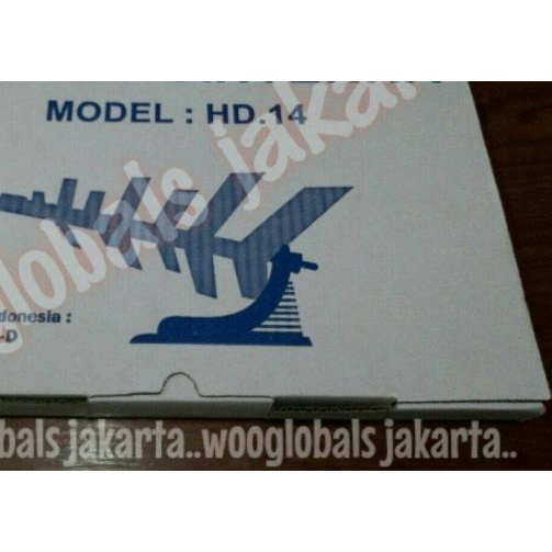 ➨ ANTENA DALAM PF DIGITAL HD-14 INDOOR DIGITAL HD14 ANTENNA ORIGINAL ♩