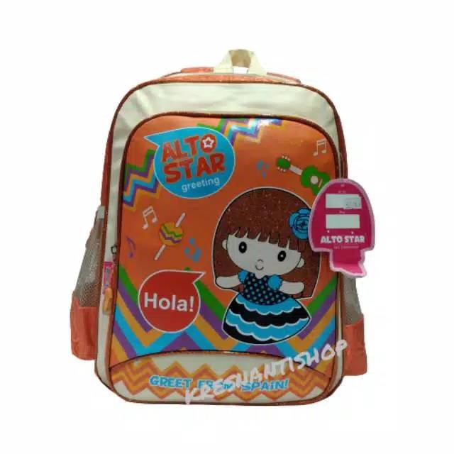 Tas ransel sekolah alto stars anak perempuan SD