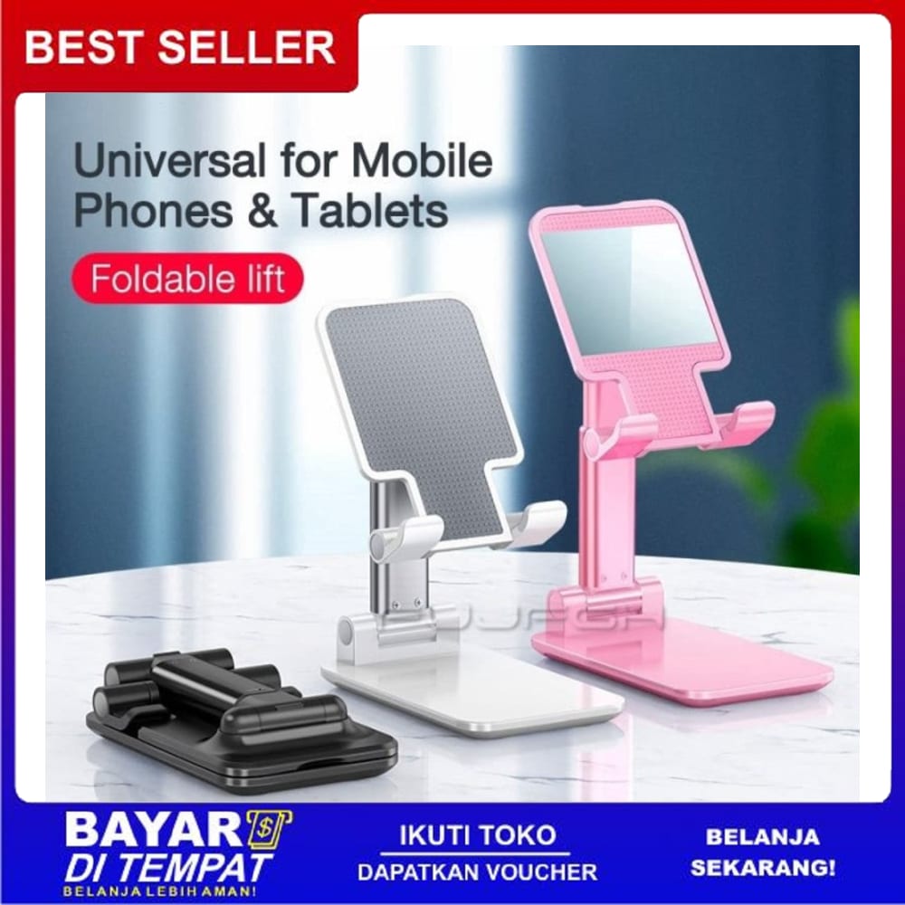 Liftable Foldable Phone Holder Stand HP di Meja Folding desktop FF