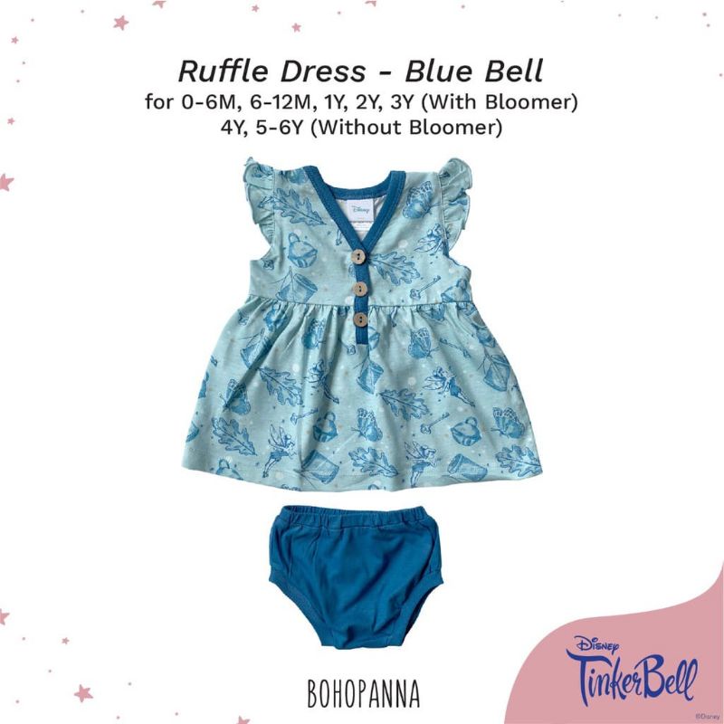 Bohopanna - Ruffle Dress Disny