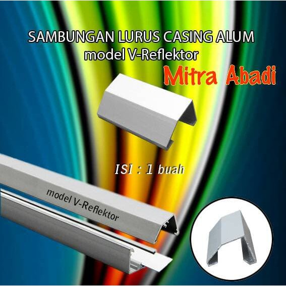 Dijual Sambungan Lurus for Casing Aluminium Model V Reflektor Limited
