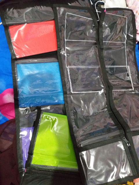 Promo! Murah Rak Set 3in1 Rak Gantung Hanger Jilbab, Sepatu Dan Tas Tanpa Resleting Hso Hjo Hbo