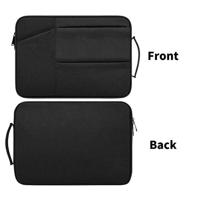 Tas Laptop / Macbook Jinjing Pocket Nylon Waterproof Ukuran 14 15 inch