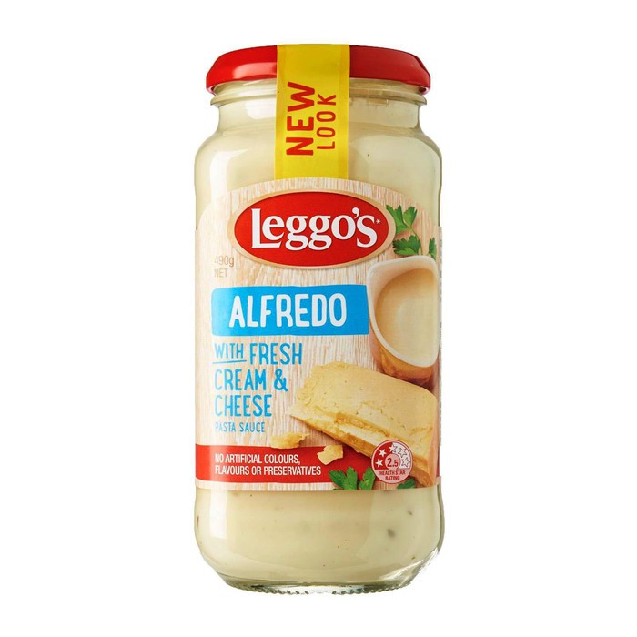 Leggo's Alfredo With Fresh Cream &amp; Cheese 490gr