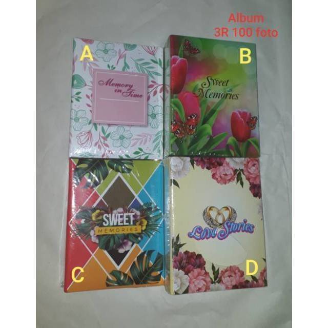 ALBUM Ukuran 3R 100 Foto