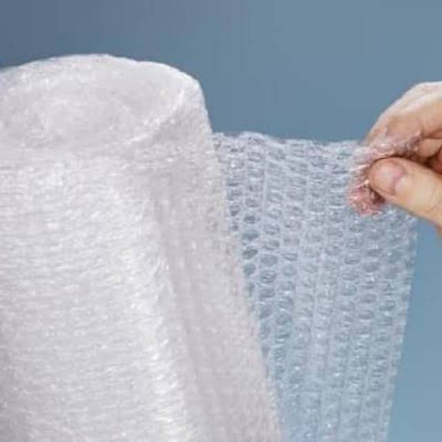 

BUBBLE WRAP tambahan perlapis untuk packing lebih aman, tebal