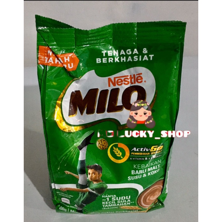 

MILO NESTLE ACTIV GO MALAYSIA 400 GRAM