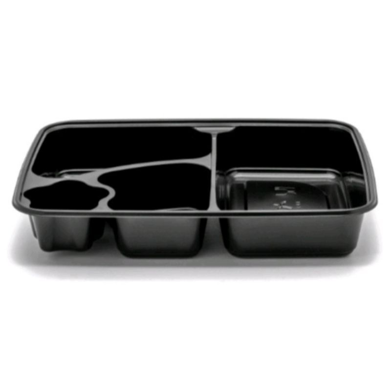 Tree Am Pm Terlaris Mika Bento Lux Sekat 4 Per 50 Pcs/Mika Bento/Bento Coklat/Bento Lux/Mika Bento