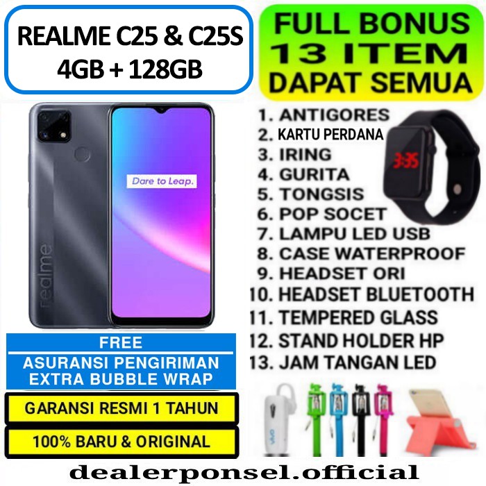 Harga Realme 64 Gb Terba   ru Agustus 2021 | BigGo Indonesia