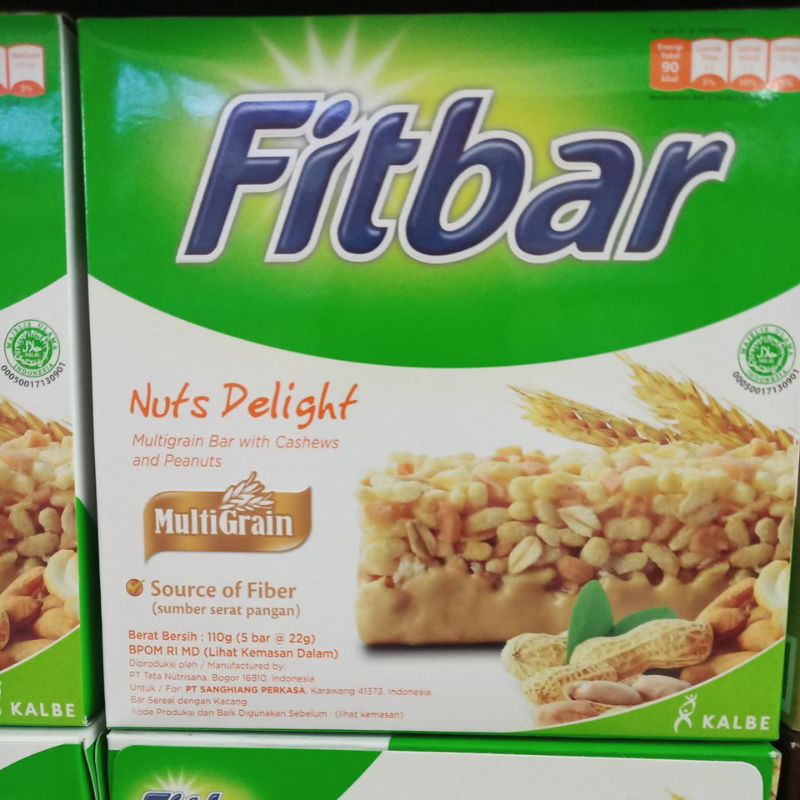 

FITBAR NUTS 5X22G BOX