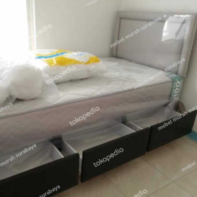 Springbed Set Guhdo Drawer Bed (3 Laci) New Prima Hb Prospine