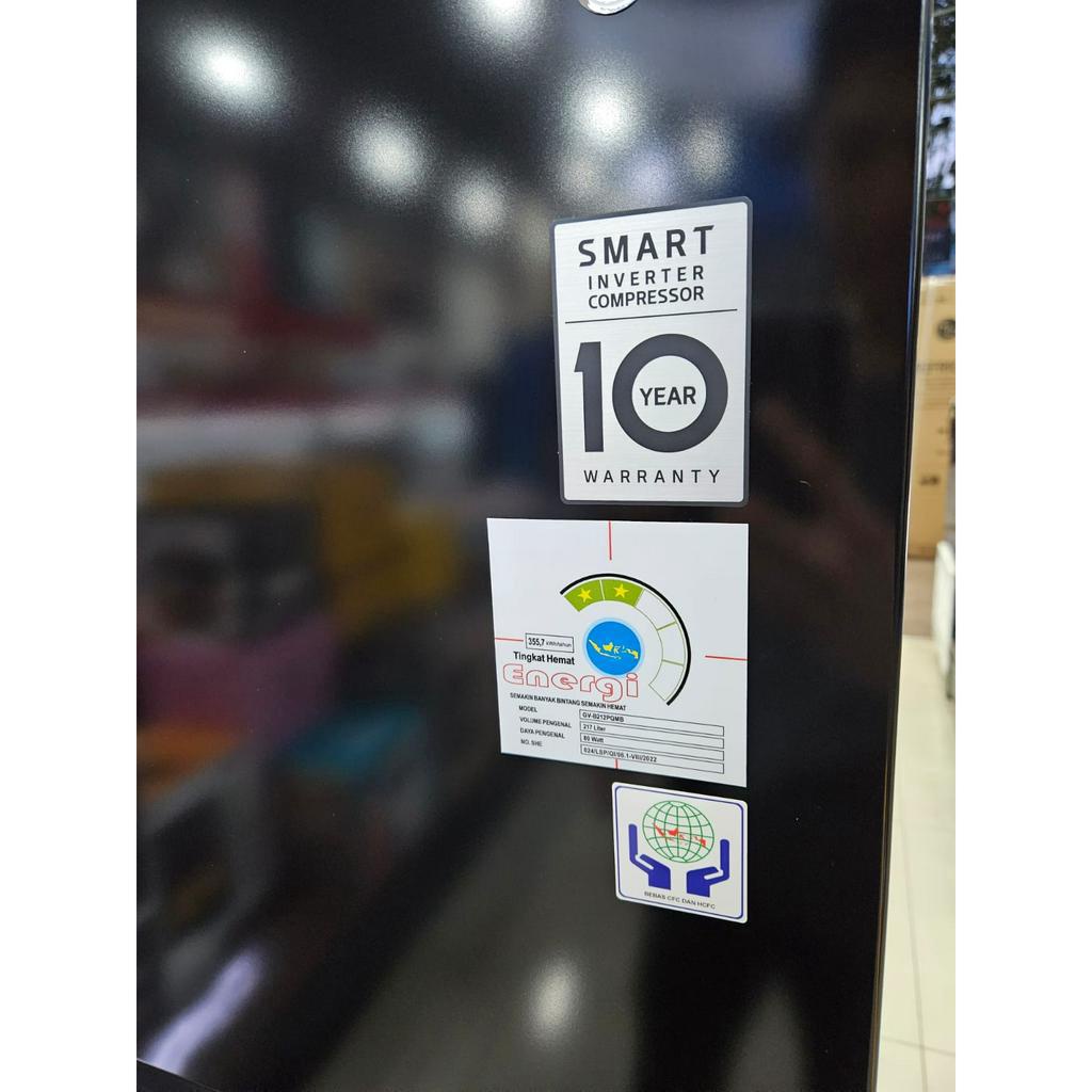 LG KULKAS 2 PINTU GV-B212PQMB NEW 2023