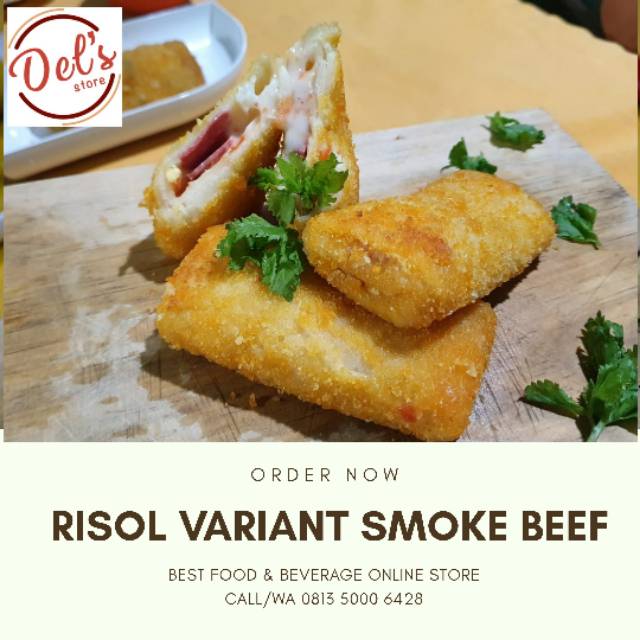 

Risoles Smoke Beef / 1 Pack Isi 5