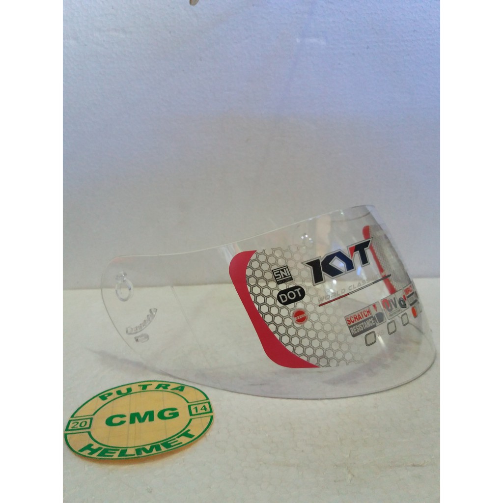 KACA HELM KYT R10 RC SEVEN K2 RIDER CLEAR