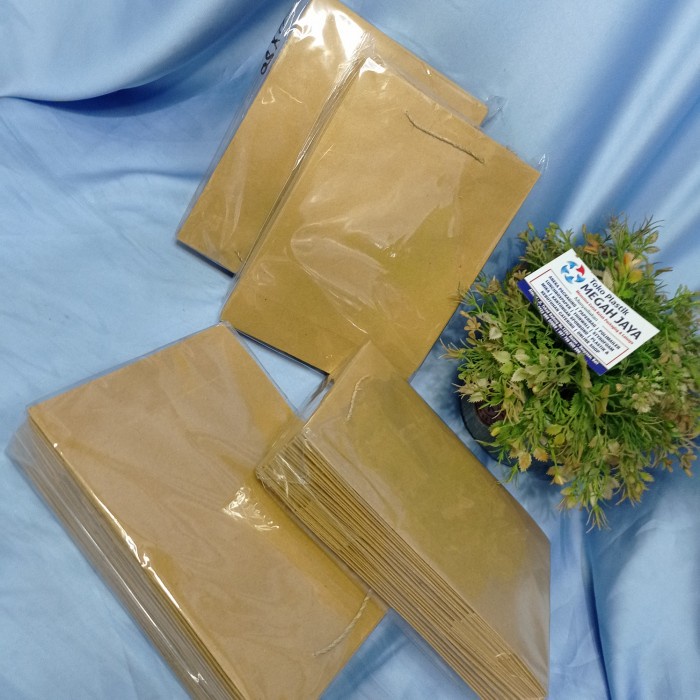 

PROMO PAPER BAG TALI 15x20 - Cokelat, 15x20