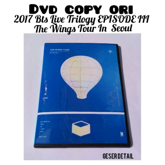 BTS - WINGS TOUR [Dvd Copy Ori]