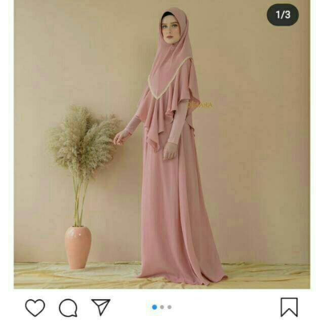 Preloved gamis Ayesha set by Dinara clothing