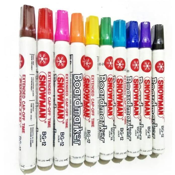 

Terlaris Spidol Snowman Whiteboard Bg 12 [Lusin] - 12 Pcs Promo