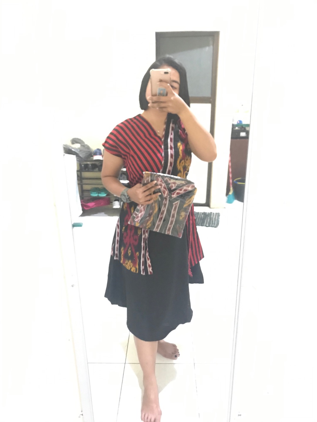 Sarung Kemeja Koko Songket Batik Kampus