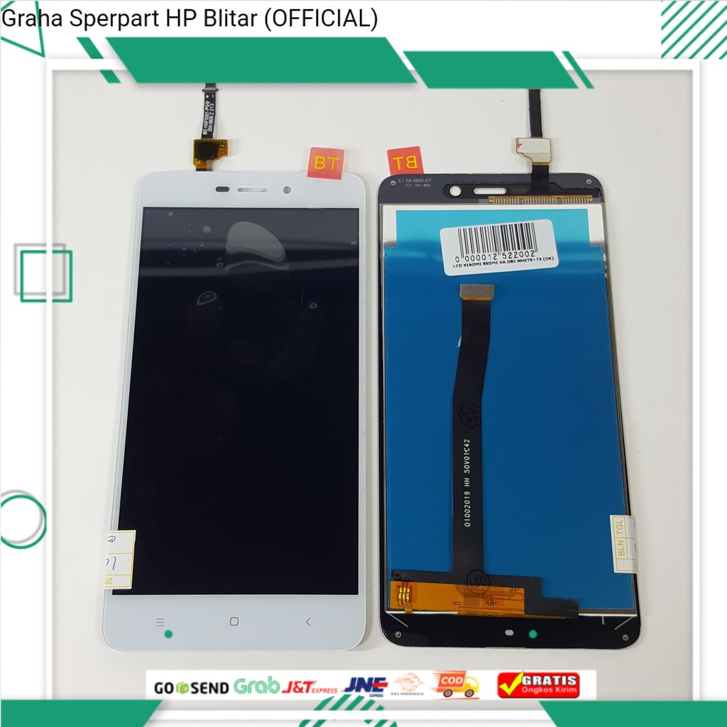 LCD TOUCHSCREEN XIAOMI REDMI 4A / LCD TS REDMI 4A / LCD TC REDMI 4A FULLSET