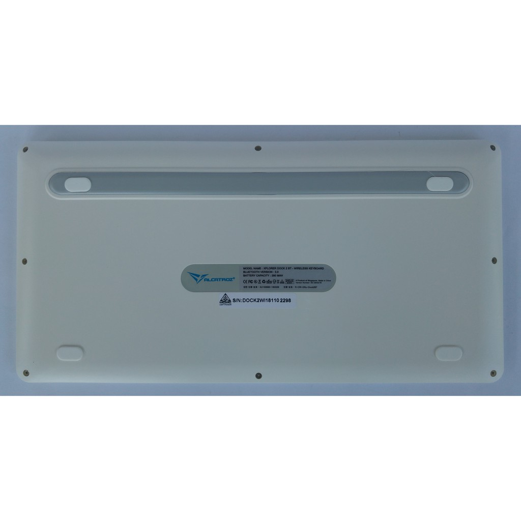 Keyboard Wireless Bluetooth Alcatroz Dock 1 Multi Device with Dock