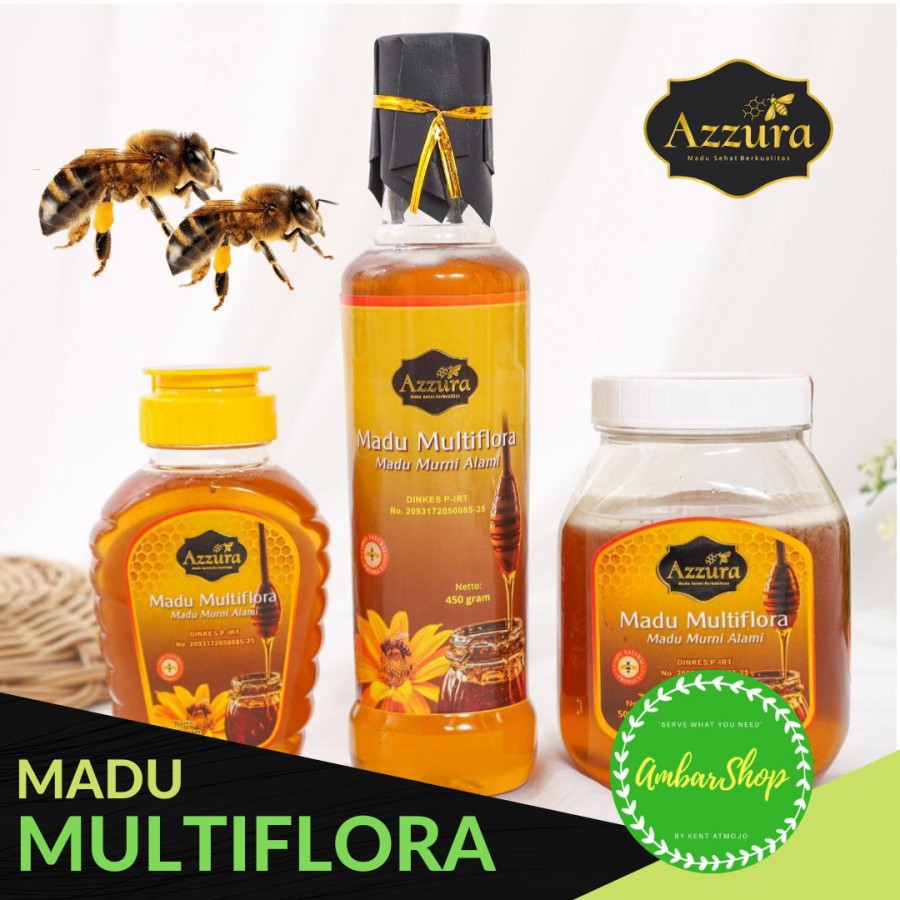 

Madu Multiflora Madu Murni - Raw Honey - 500