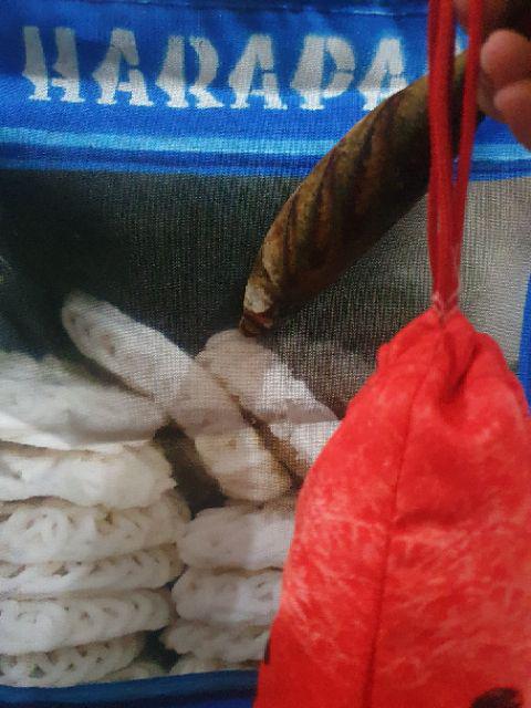 Tas Kaleng Kerupuk Biru Harapan