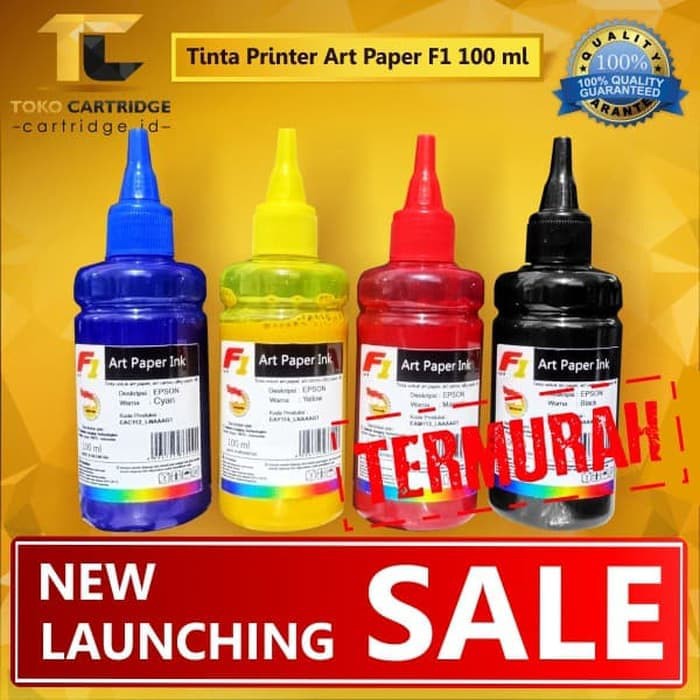 Tinta isi ulang F1 art paper Ori Printer epson L110 L120 L210 L220 L300